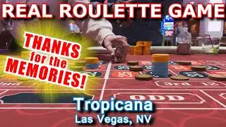 THE LAST ROULETTE GAME AT TROPICANA! - Live Roulette Game #36 - Las Vegas, NV - Inside the Casino