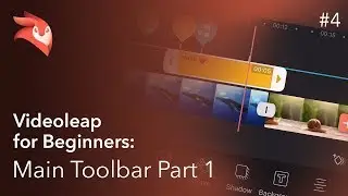 Enlight Videoleap for Beginners: Main Toolbar, Part 1