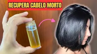 HOMEMADE KERATIN that RECOVERS DESTROYED HAIR and STRENGTHENS THE HAIR