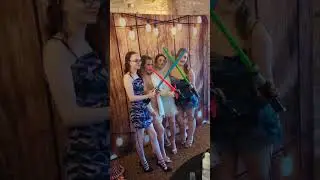 Fun wedding vibes in the Magic mirror photo booth