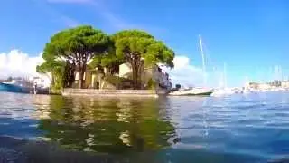 Port Grimaud by rubber boat