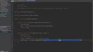 Parameters and Return Types in Java