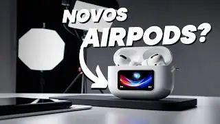 Os NOVOS AIRPODS PRO 3 vão ser ASSIM?✅ Novas funcionalidades BRUTAIS 🤯