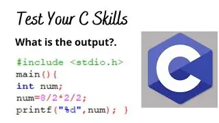 C programming job interview question.