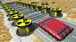 Beamng drive - Lowering Giant Chains crashes