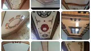 Красивые потолки из МДФ декора