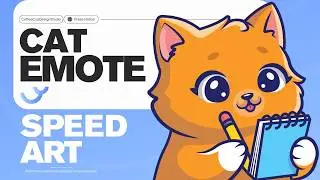 Cat Twitch Emotes - Designed By CoffeeCup 