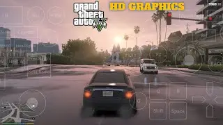 GRAND THEFT AUTO V MOBILE GAMEPLAY || HORIZON PC EMULATOR ANDROID