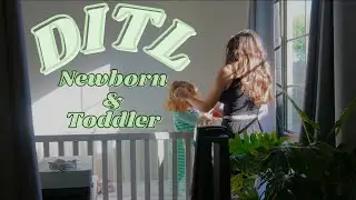 Vlog 88 | Spend the day with us | Mom of a Newborn & Toddler