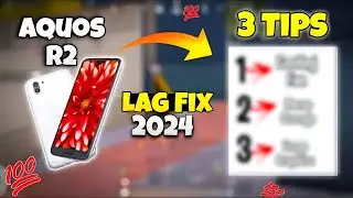 Aquos R2 Lag Fix Just 😍3 Secret Tips | Aquos r2 lag fix 2024