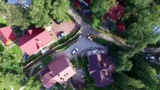 Озеро Увильды - вид с высоты с дрона летом 5 августа 2017