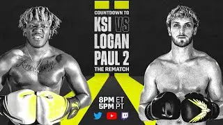 Countdown to KSI vs. Logan Paul 2