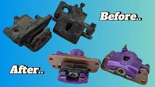 Brake Caliper Restoration and painting