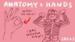 ANATOMY and HANDS - Saku's Art Classroom #1