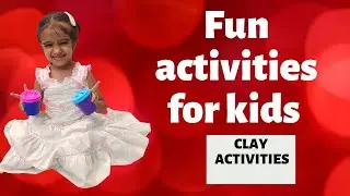 Fun activities kids 💃| Clay alphabet challange | Kids stories #funactivities