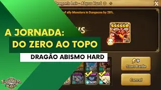 TIME FARM para Dragão ABISMO HARD | Summoners War: Sky Arena