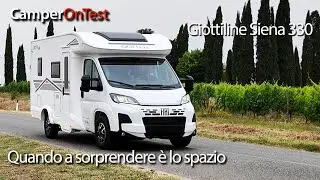 Giottiline Siena 330: piccolo e agile ma con grande ariosità e spazio vivibile al suo interno