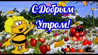 С Добрым Летним Утром☕😍🍓🍓🍓//Пусть только позитив принесёт этот день!