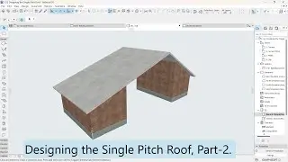 2.23 Designing the Single Pitch Roof, Part-2