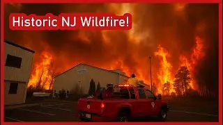 New Jersey’s Biggest Wildfire in Decades: The Jones Road 2025 Inferno EXPOSED!