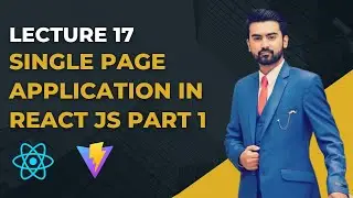 17 | Single Page Application Using React JS in Urdu / Hindi