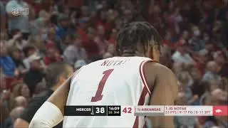 #16 Arkansas vs. Mercer 11/9/2021