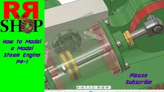 P4 How to Model the Piston Assy. Of a Model Steam Engine From the Ground UP