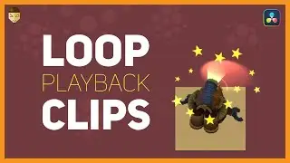 Playback Loop Clip DaVinci Resolve