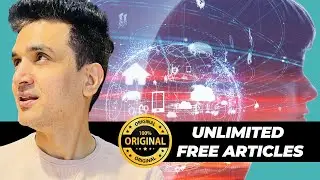 How to Use ChatGPT to  Write 100% Unique & FREE Articles | AI Writing Tool
