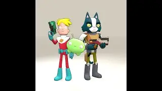 Final SpaceCharacters timelapse