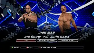 WWE SmackDown vs. Raw 2011 | Big Show vs. John Cena | Iron Man