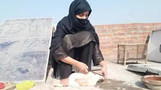 Hen slaughter by women 😍