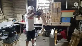 ПРОВАРКА УЛЬЕВ В ЛЬНЯНОМ МАСЛЕ С ВОСКОМ.
