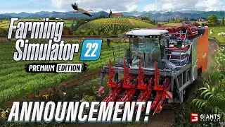 FS22 | NEW MAP! NEW CROPS! NEW MACHINERY! ANNOUNCEMENT! PREMIUM EDITION/EXPANSION! COMING NOV 14th!
