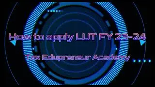 How to apply LUT for FY23-24 