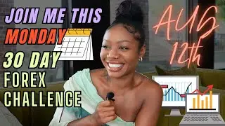 30 Day Forex Challenge Starts on Monday | Small Account Challenge 2024