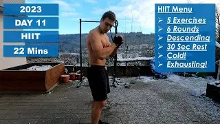 Exhausting 22 Min Descending Style HIIT Workout - More Pain More Gain [17]