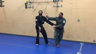 TEKIO KENPO - CAPTURED TWIGS (rear bear hug, arms pinned)