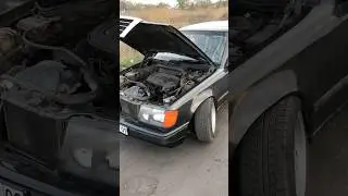 На ходу выскочила шаровая опора, Mercedes-Benz W124