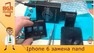 Iphone 6 замена nand с помощью z3x easy Plus
