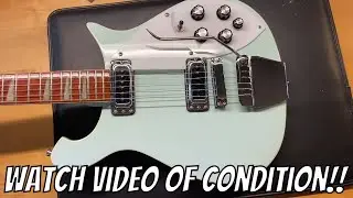 2005 Rickenbacker 625 620 Blue Boy