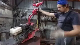 Сломался мотоблок САЛЮТ -100. Ремонт, тест на прочность