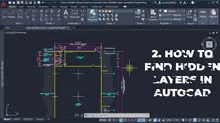 How to Delete Unused Layers in Autocad even if Layer cannot be Purged