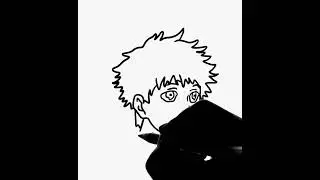 drawing Hide Nagachika s face