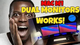 MAC M1 SECOND DUAL SCREENS DISPLAY MONITOR  SCREEN WORKS!