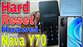 Hard Reset Huawei Nova Y70, Format Nova Y70