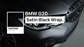 [The Wrapper EP.6] BMW 3 Series (G20) Wrap สี Satin Black