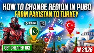 How to Change Region in Pubg Mobile To Turkey 🇹🇷 in 2026