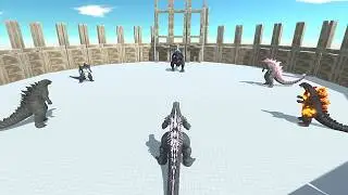 GODZILLA : Arena Battle Royale - Animal Revolt Battle Simulator | ARBS
