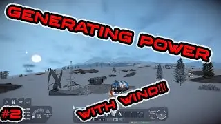 POWER OF THE WIND! - Space Engineers #2